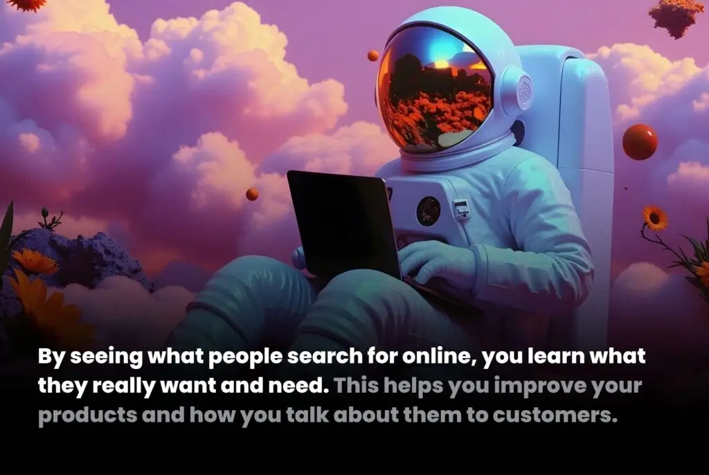 Customer research and data analytics for SEO